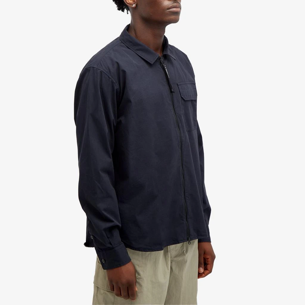 C.P. Company C.P. Company Gabardine Zipped Shirt 2