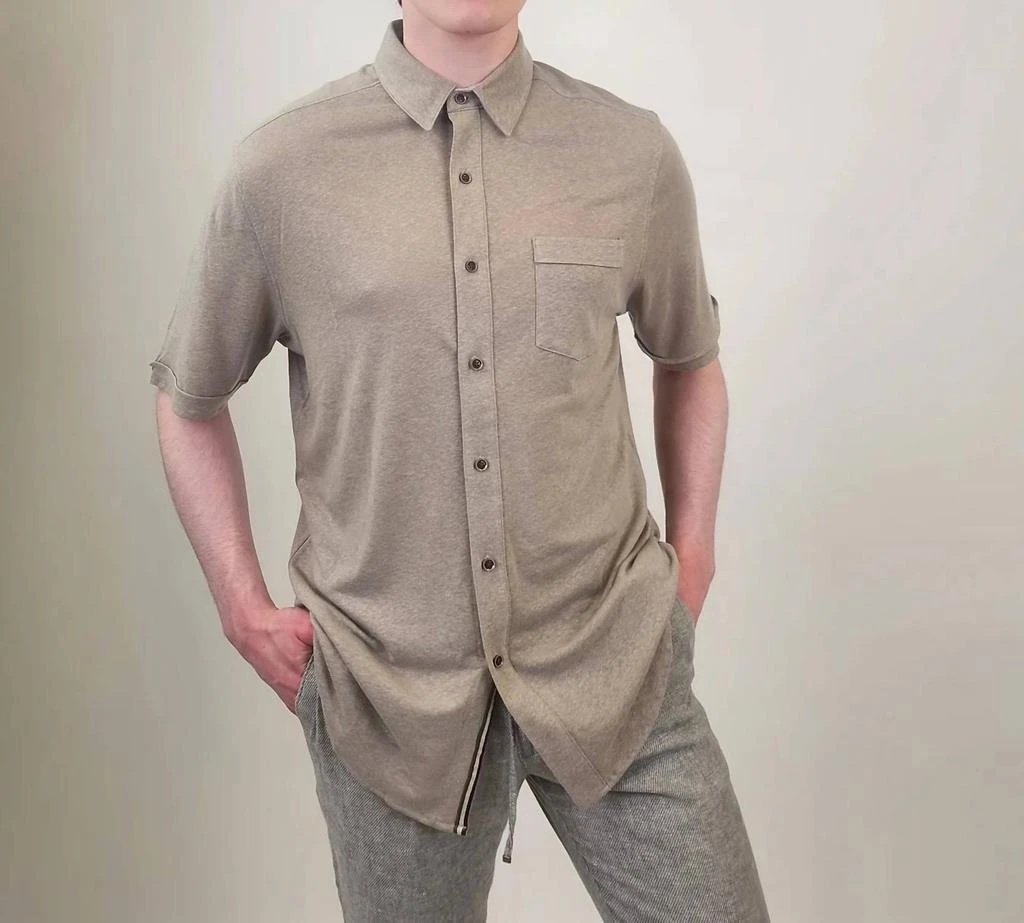 Nicoby Nicoby - Men's Button Front Shirt 1