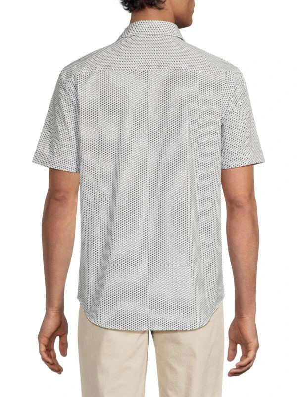BUGATCHI Printed Short-Sleeve Shirt 2