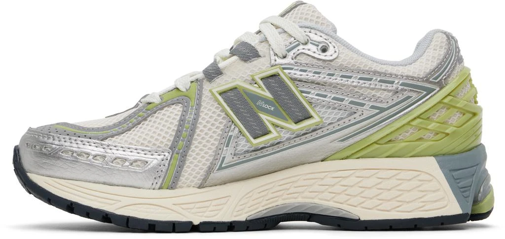 New Balance Off-White & Green 1906R Sneakers 3