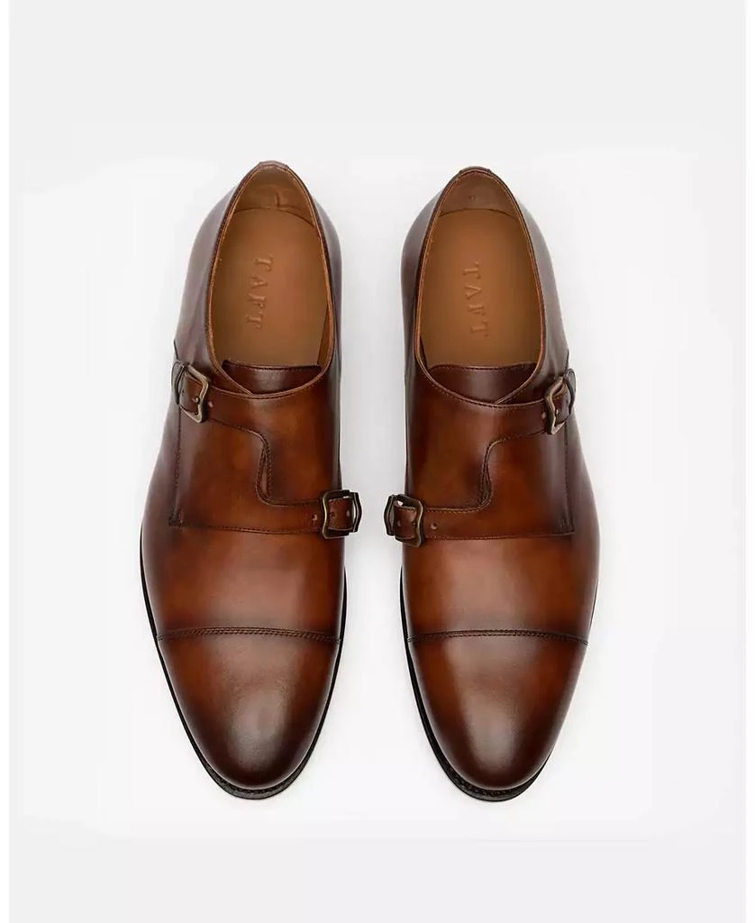 Taft Men's Prince Genuine Leather Double Monk Strap Dress Shoes 1