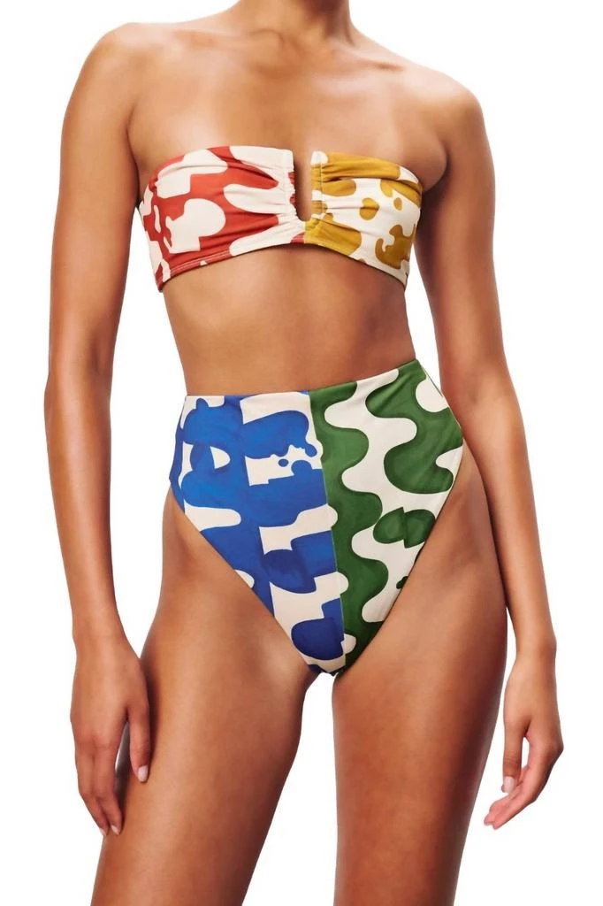 Mara Hoffman Imina Bikini Bottom In Multi 1