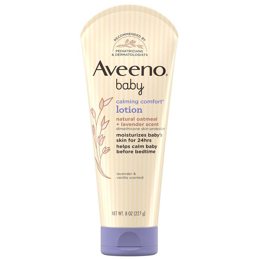 Aveeno Baby Calming Comfort Moisturizing Body Lotion Lavender Vanilla