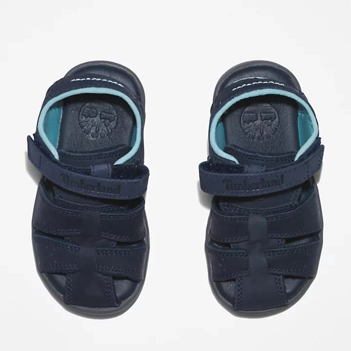 Timberland Nubble Fisherman Sandal for Youth in Navy 2