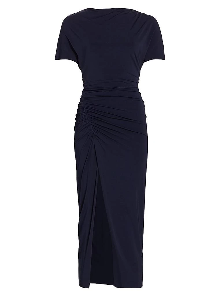 Jason Wu Jersey Ruched T-Shirt Midi-Dress