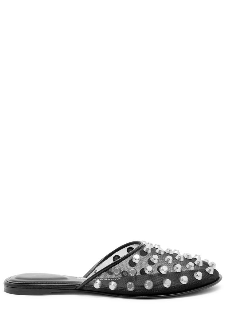【送料&関税込】Alexander Wang Stud Detailed Sheer Sandals Alexander Wang Stud Detailed Sheer Sandals - Shoes - Compare