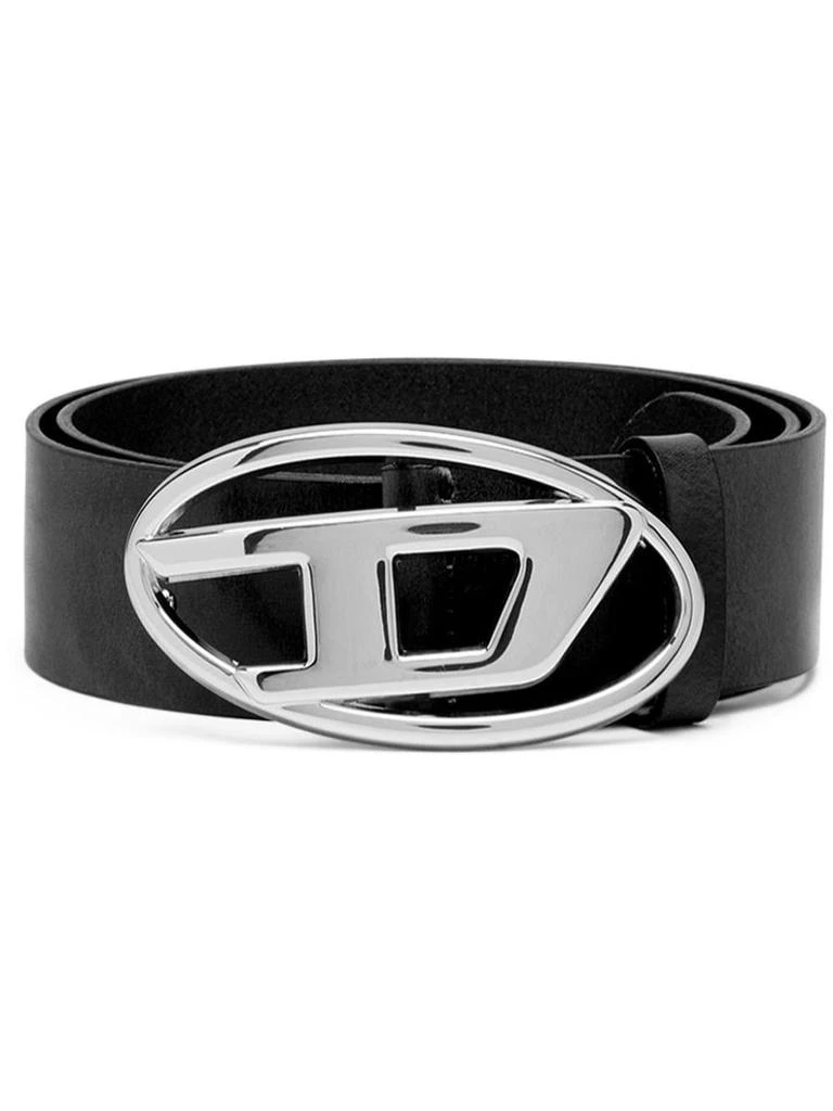 Diesel Diesel Belt With Logo Buckle 1