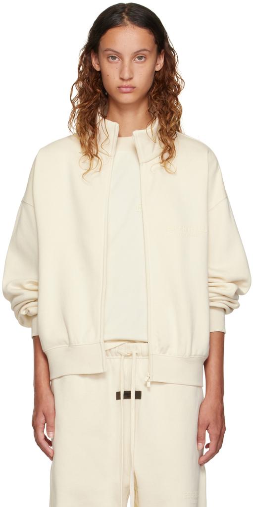 Fear of God ESSENTIALS Off-White Full Zip Jacket