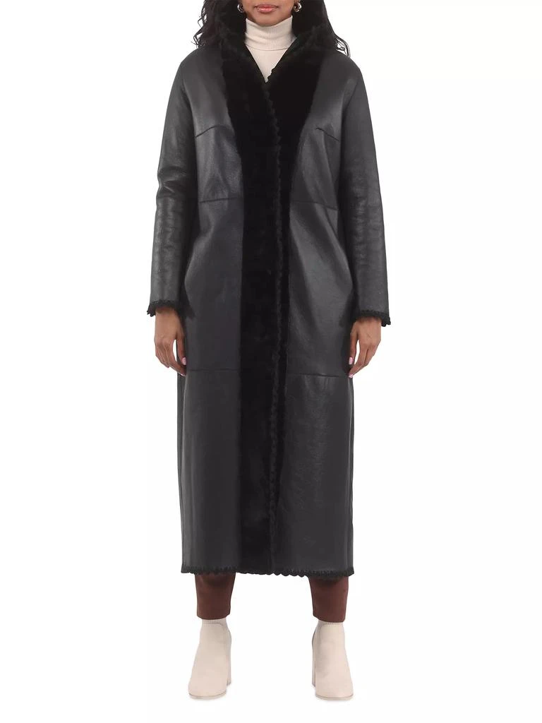 Gorski Reversible Select Shearling Lamb Coat 6