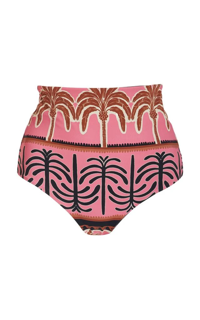 JOHANNA ORTIZ Johanna Ortiz -  Serengeti Pink Mahaba High-Waisted Bikini Bottom - Pink - M - Moda Operandi 1