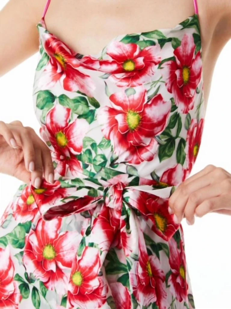 Alice + Olivia Alice + Olivia - Samantha Cowl Midi Dress 4