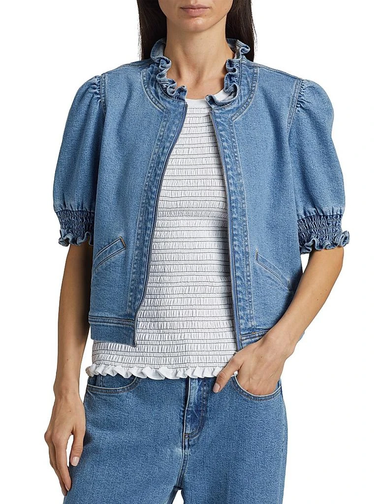 Cinq à Sept Anabella Denim Jacket 3