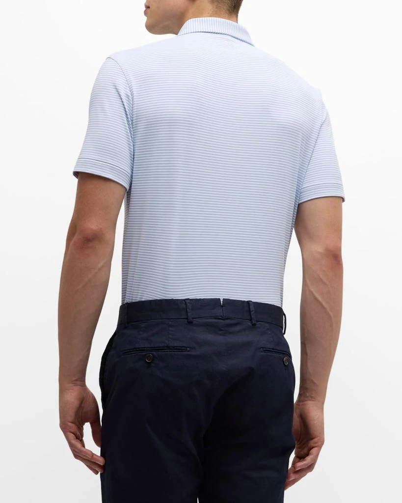 Peter Millar Men's Ambrose Performance Jersey Polo Shirt 3