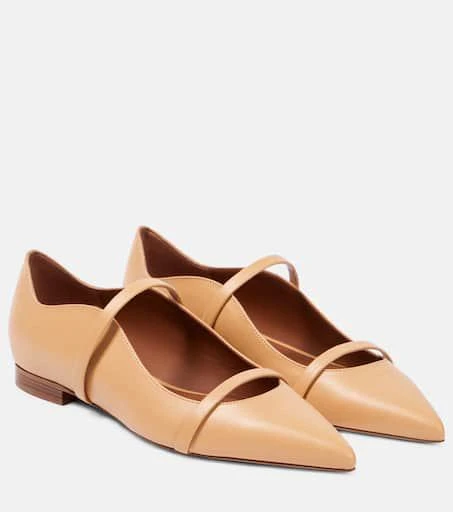 Malone Souliers Maureen leather ballet flats 1