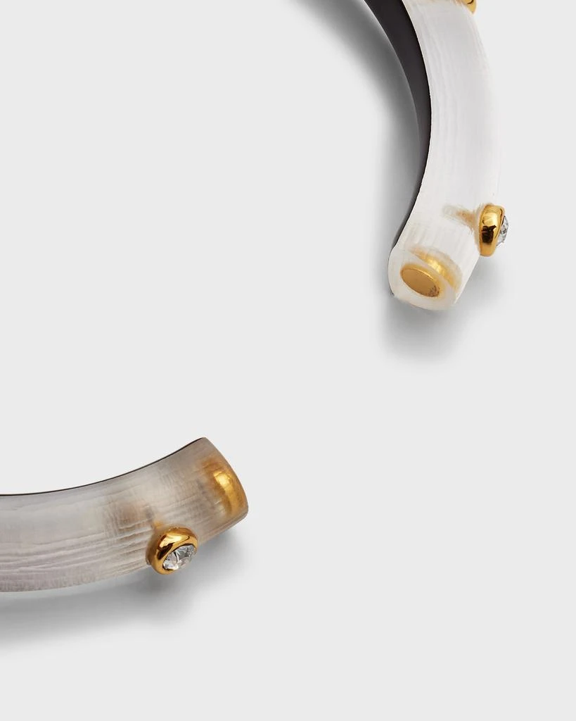 Alexis Bittar Crystal Studded Hinge Bracelet 5