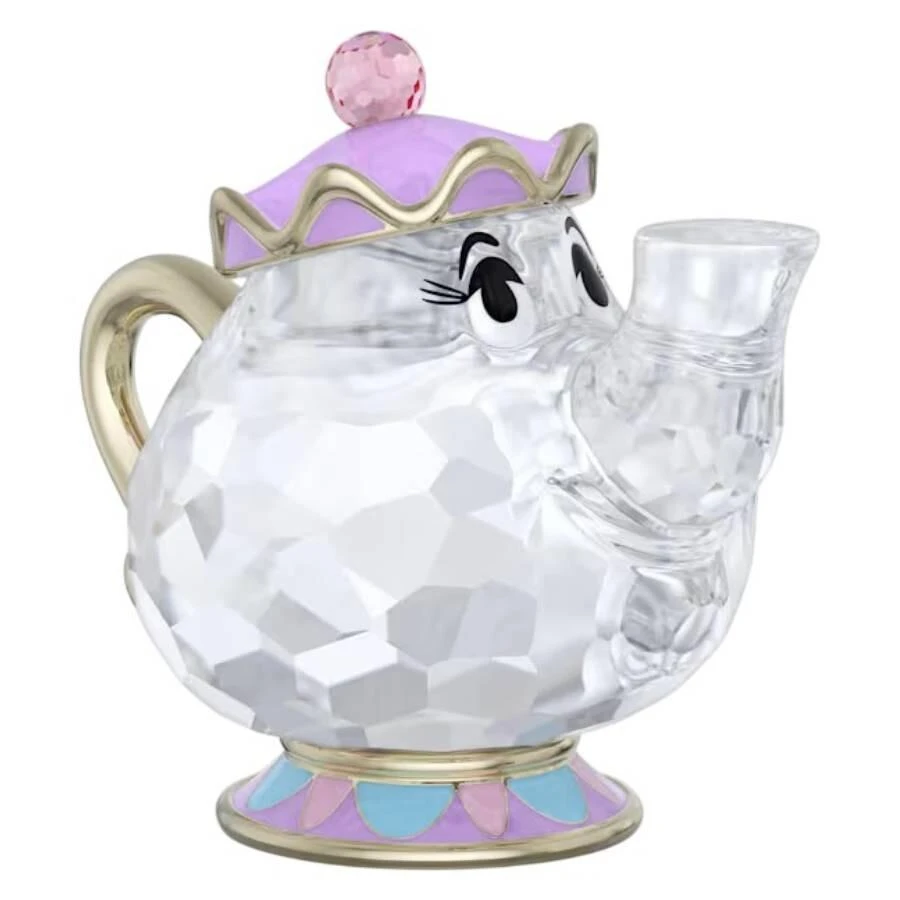 Swarovski Beauty And The Beast Crystal Mrs. Potts Figurine