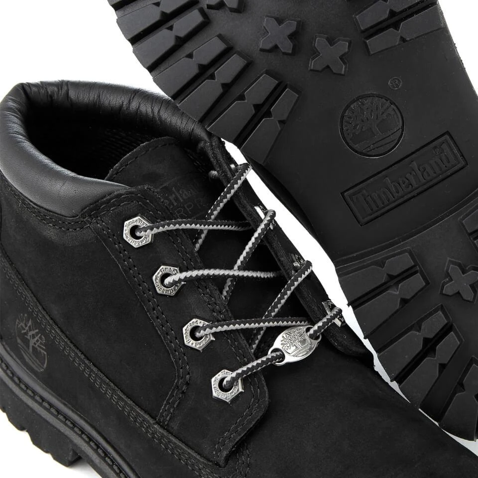 Timberland TIMBERLAND WOMEN'S NELLIE NUBUCK CHUKKA BOOTS - BLACK 4