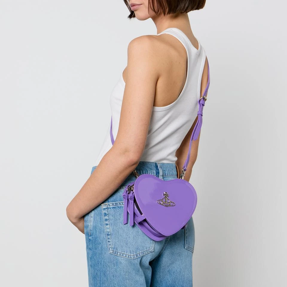 Vivienne Westwood Vivienne Westwood Louise Patent Leather Crossbody Bag 2