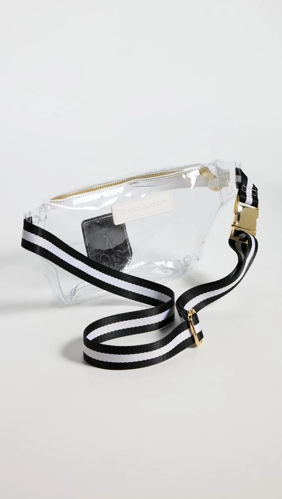 Stoney Clover Lane New Orleans Saints Clear Fanny Pack 3