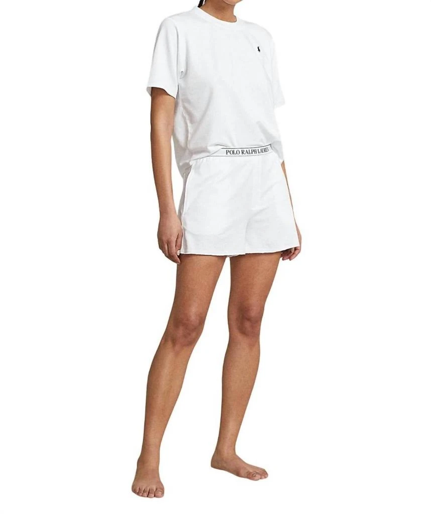 Ralph Lauren Polo Ralph Lauren - Short Sleeve Shorty Knit Pajama Set