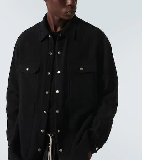 Rick Owens Virgin wool overshirt 5