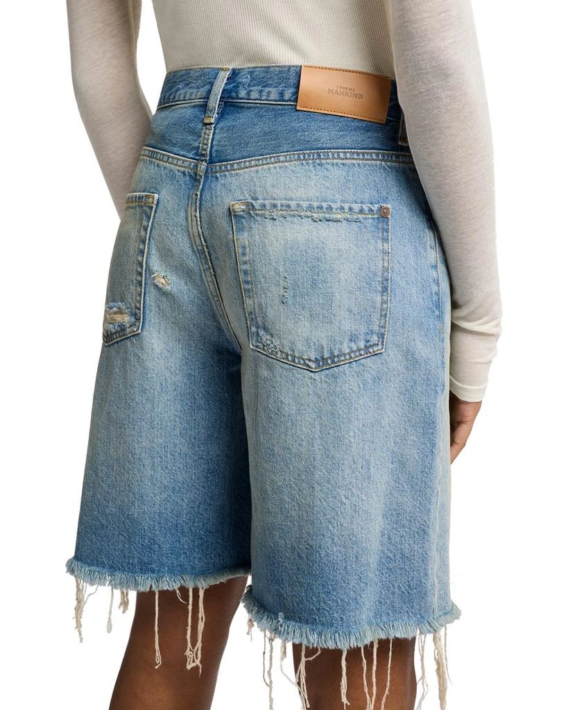 7 For All Mankind Lola High Rise Jean Shorts in Peaches 4