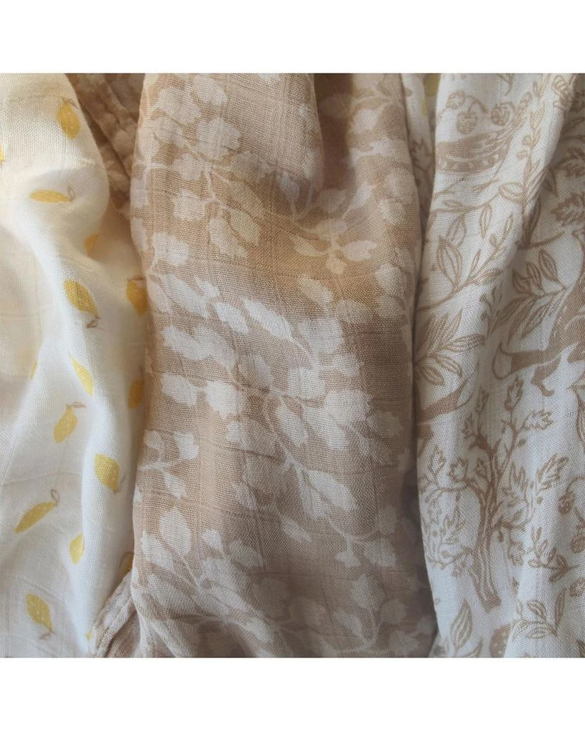 aden + anais Silky Soft Swaddles Woodland, 3 Pack 3