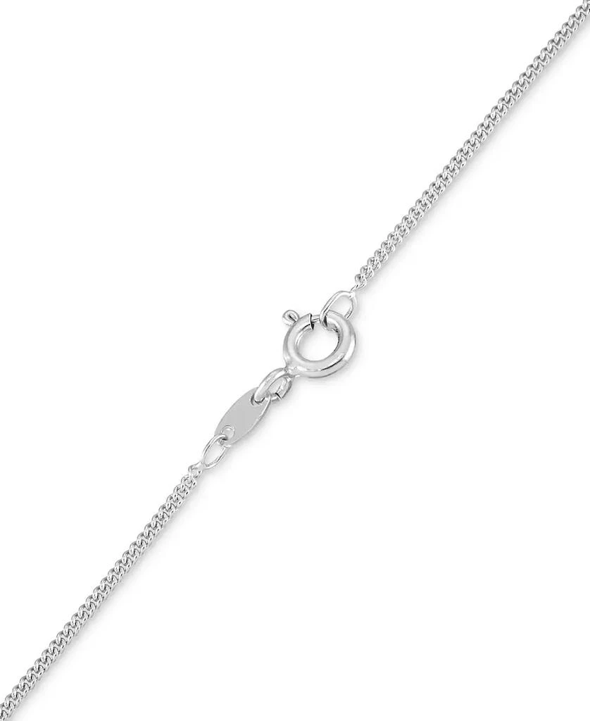 Macy's Agate (10-1/2 ct. t.w.) & Marcasite (1/10 ct. t.w.) Pendant 18" Necklace in Sterling Silver 3