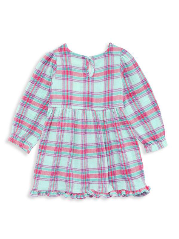 PEEK Little Girl's & Girl's Tassel Plaid Dress