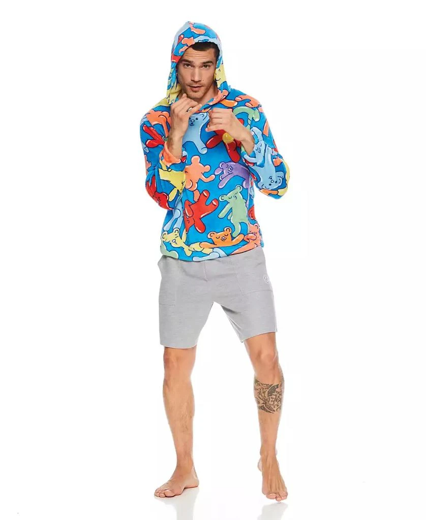 Joe Boxer Men's Long Sleeve Crew Neck Fleece Hoodie 4