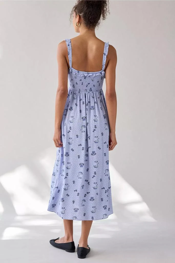 UO Selene Smocked Square Neck Ruffle Midi Dress On Sale Now with Up to 44% Off | Discover Exclusive Deals & Savings at BeyondStyle Authentic Urban Outfitters Dresses|Women's|womens with Limited-Time UO Selene Smocked Square Neck Ruffle Midi Dress On Sale Now with Up to 44% Off | Discover Exclusive Deals & Savings at BeyondStyle Authentic Urban Outfitters Dresses|Women's|womens with Limited-Time