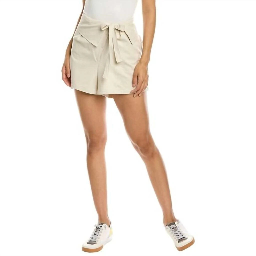 Grey State Ainsle Shorts In Oatmeal 2