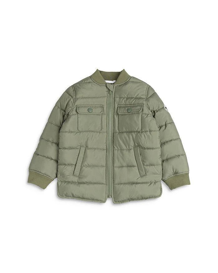 Miles The Label Boys' Lichen Quilted Military Jacket - Baby 1