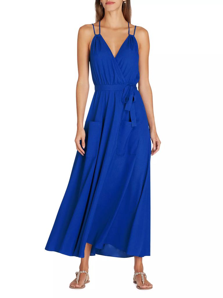 VALIMARE Amelia Crêpe De Chine Maxi Dress