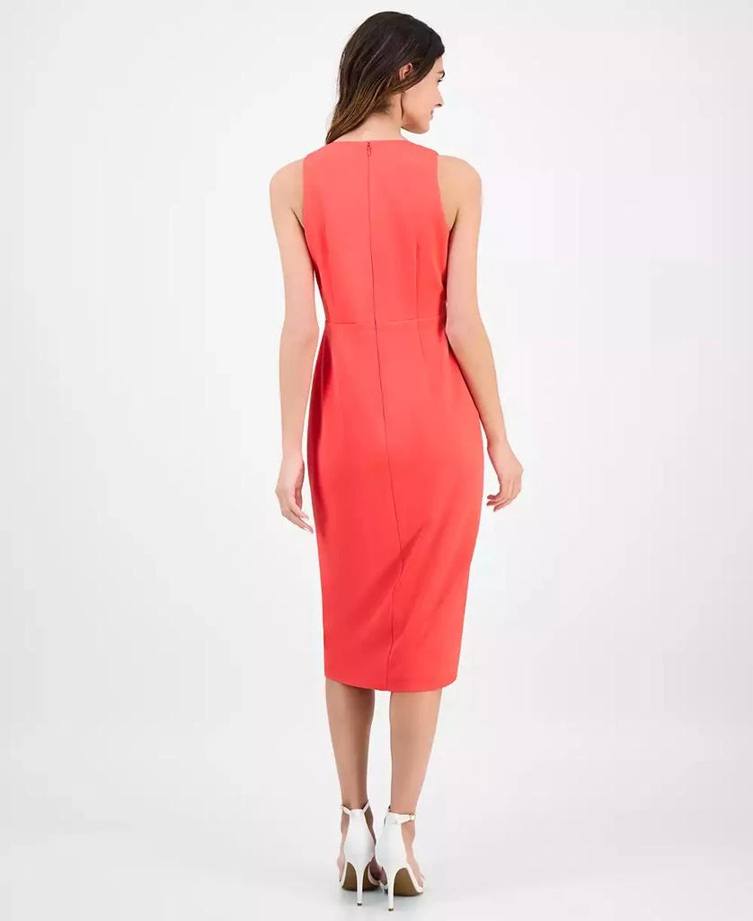 Anne Klein Women's Sleeveless Tulip-Hem Midi Dress - Dresses & Skirts -  Free Shipping - BeyondStyle