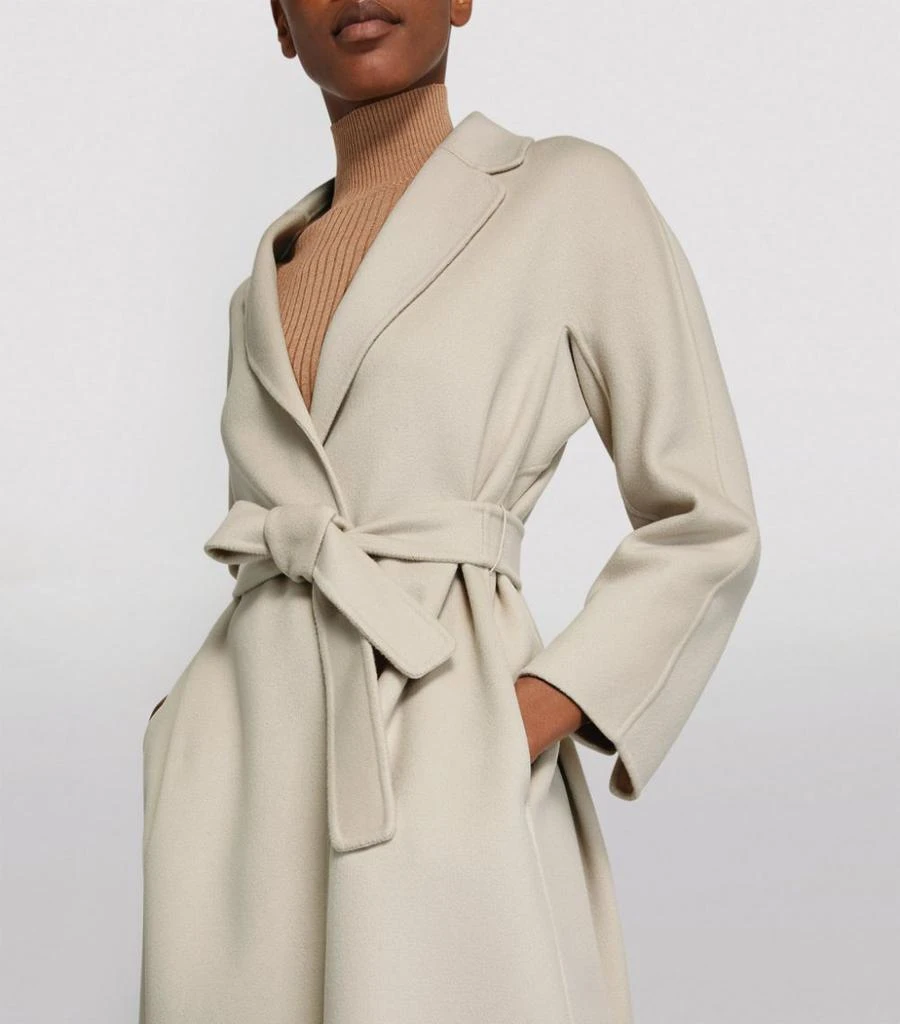 Max Mara Virgin Wool Belted Coat 6