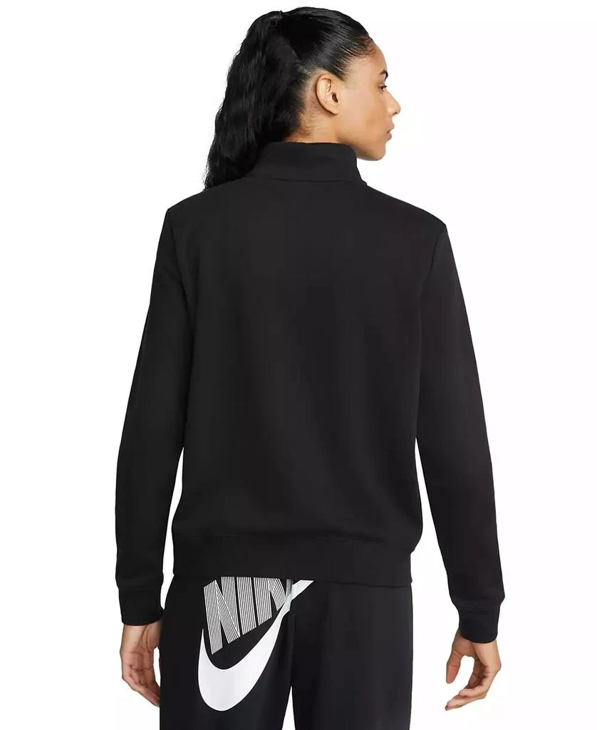 NIKE Women's   Sportswear Club Fleece   1/2-Zip Sweatshirt 5