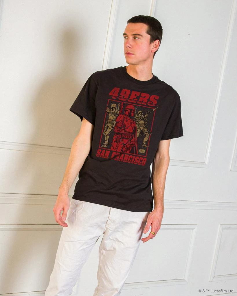 Junk Food Clothing 49ers Star Wars Boba Fett Showdown Fan Tee 2