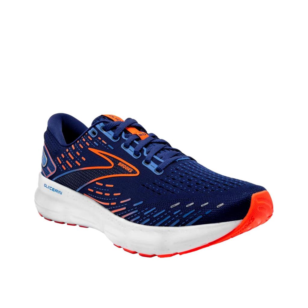 Brooks Brooks Glycerin 20 Blue / Orange  110382-1D-444 Men's