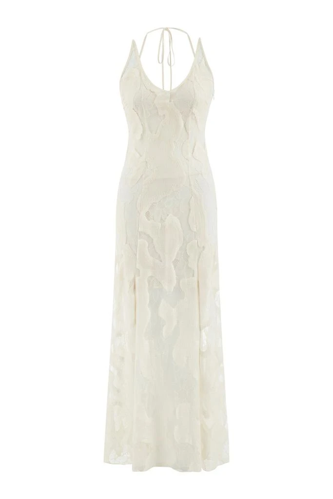 Nocturne Embroidered Long Dress 2