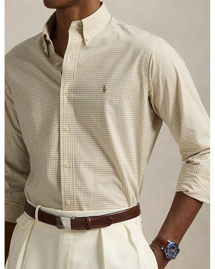 Ralph Lauren Cotton Stretch Gingham Check Classic Fit Button Down Shirt 3