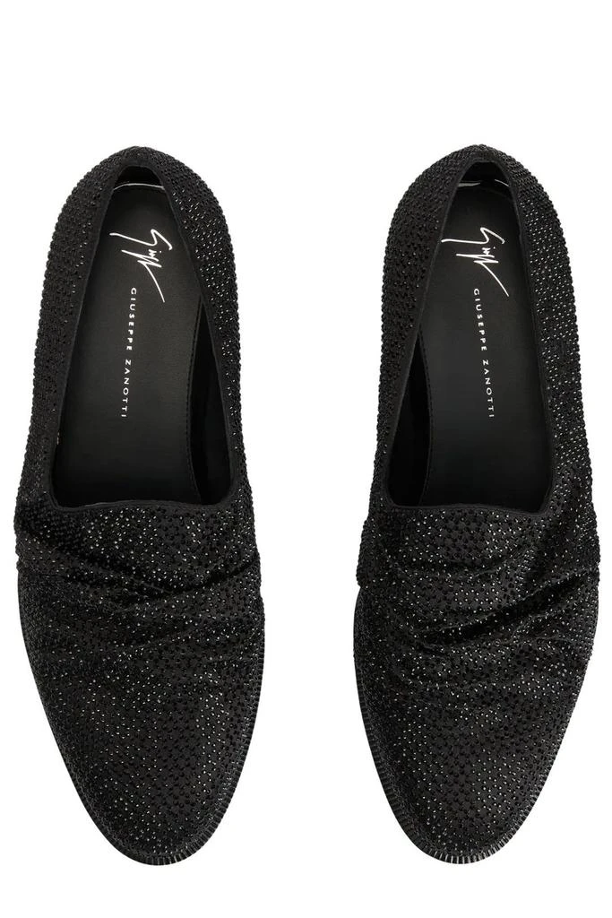 Giuseppe Zanotti Giuseppe Zanotti Edoard Rhinestone Loafers 4