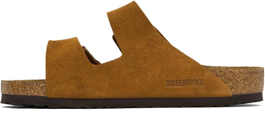 Birkenstock Tan Regular Arizona Soft Footbed Sandals 3