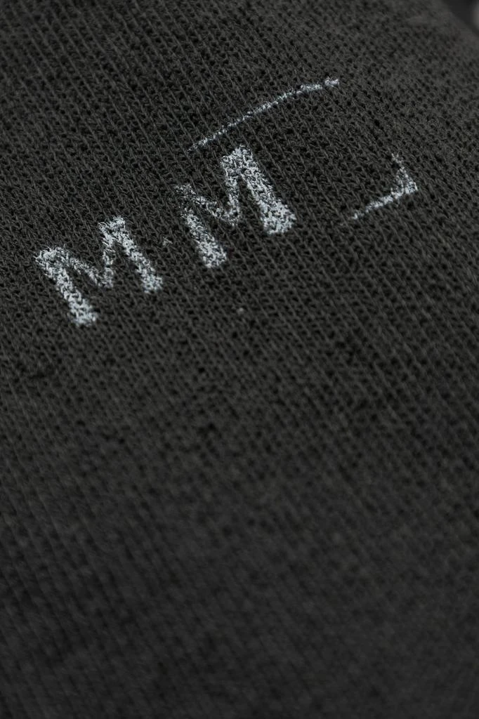 MAISON MARGIELA Maison Margiela Logo Printed Ribbed-Kint T-Shirt 2