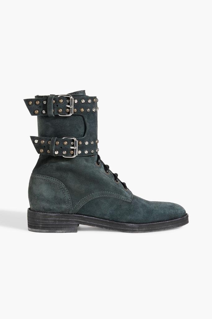 Isabel Marant Akson Gaucho High Heels Ankle Boots - Shoes