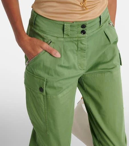 Tom Ford Low-rise cotton twill cargo pants 4