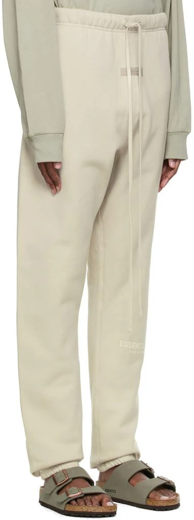 Essentials Beige Fleece Lounge Pants 2