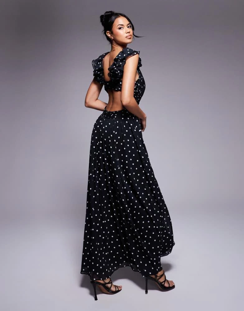 knee length dresses for ladies Forever Summer Gingham Maxi Dress – VICI main image 0