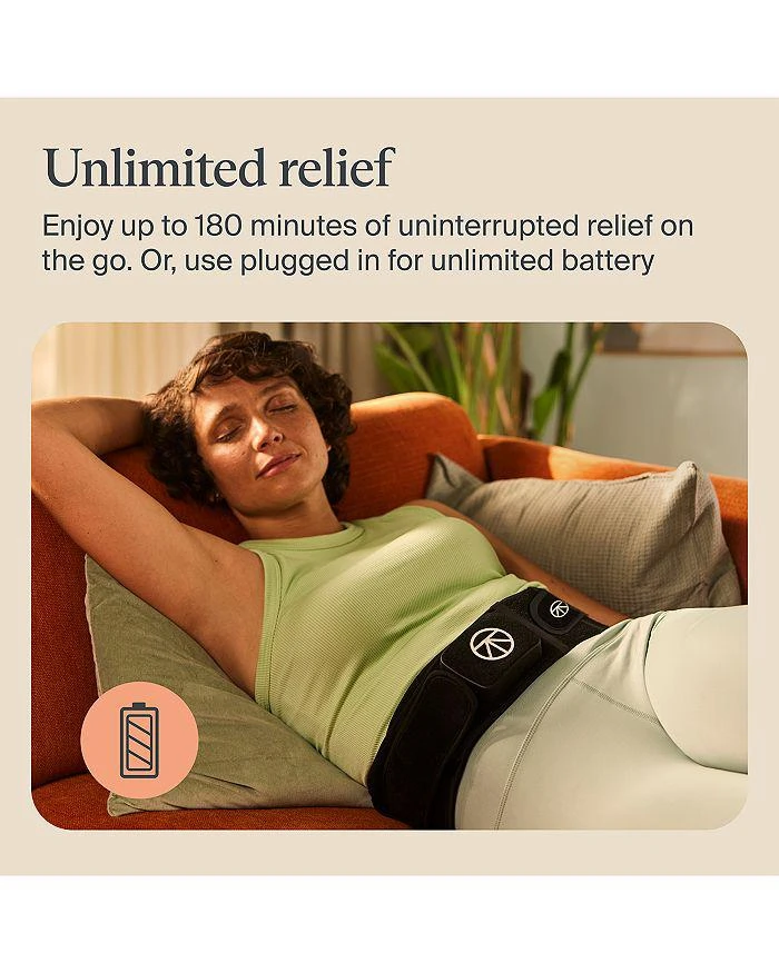 Therabody ThermBack Heat, Vibration & LED Wrap for Back Pain 7