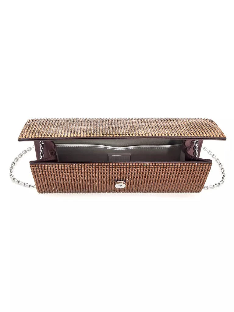 Judith Leiber Perry Crystal-Embellished Clutch-On-Chain 2